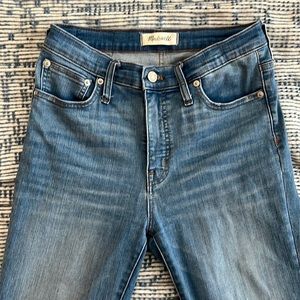 Madewell cali demi boot jeans